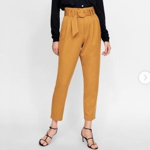 🖤 BLACK ZARA Trousers with BELT